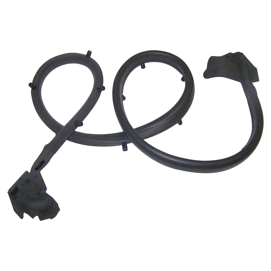 55009828 – CROWN AUTO Door Weather Strip, Direct-Fit Half Door Strip Black Right Door Kit
